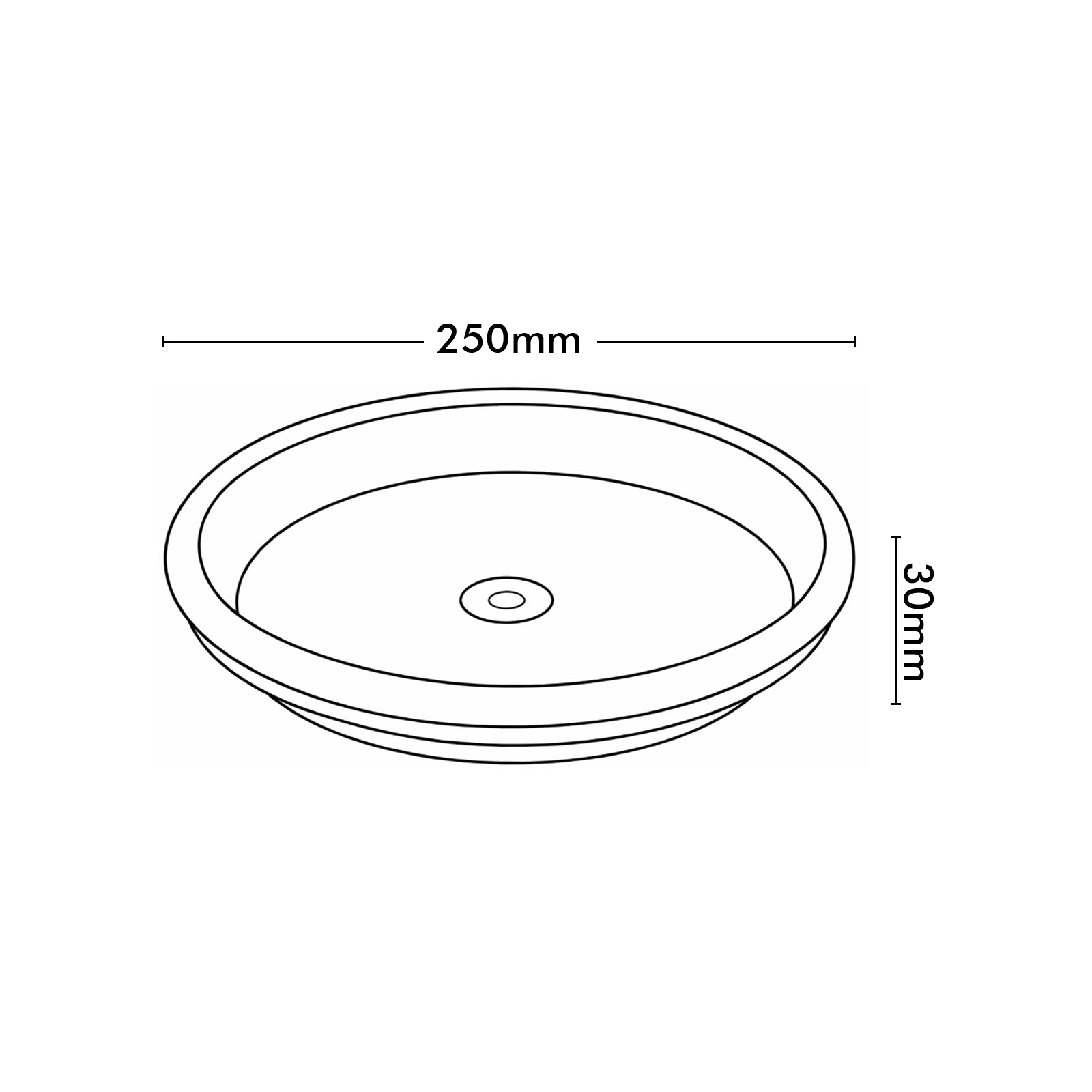 Eden 25cm Titanium Clay Saucer Waterproof In Bundle