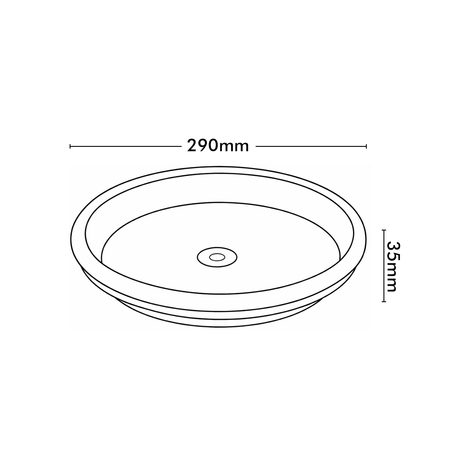 Eden 29cm Titanium Clay Saucer Waterproof In Bundle