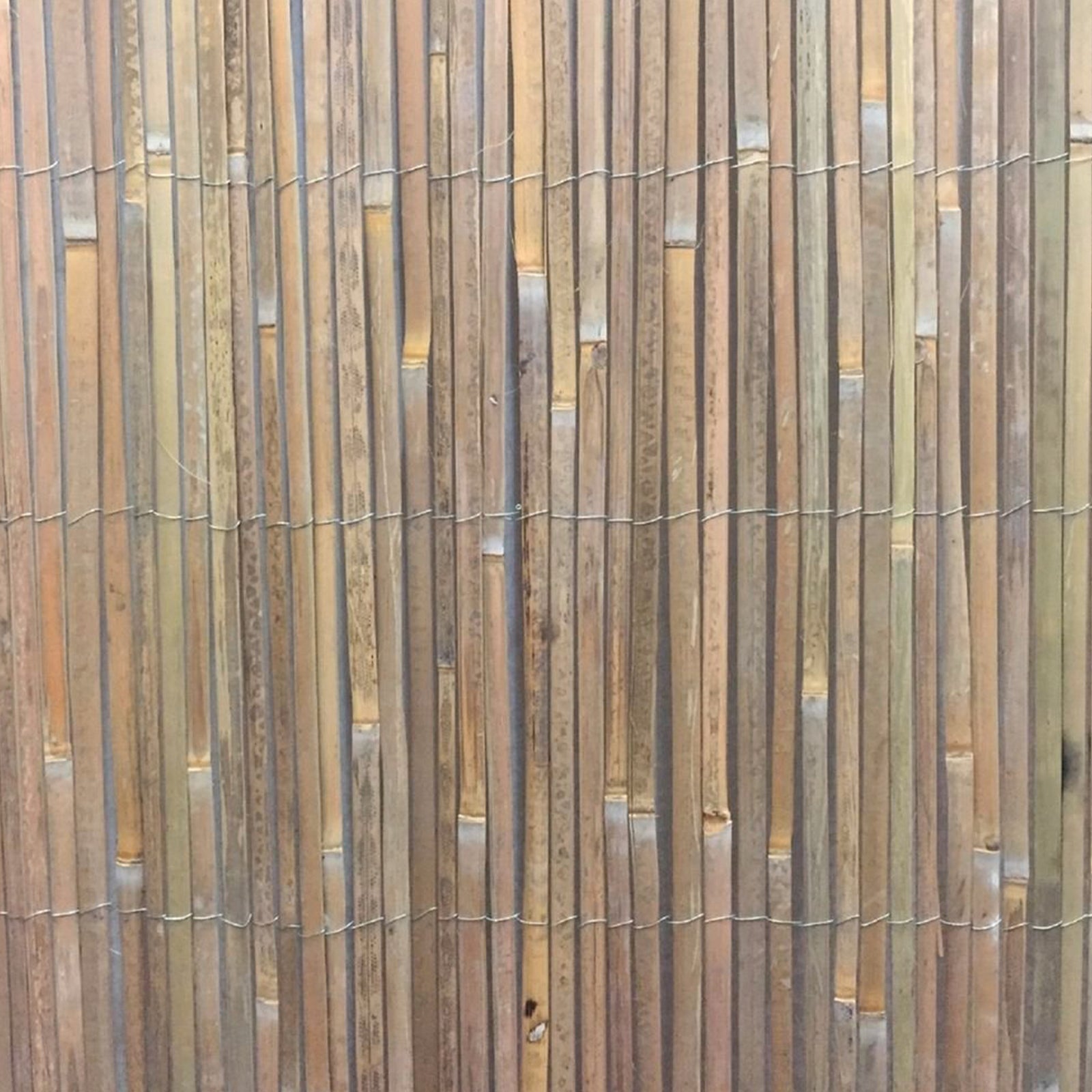 Eden 1.5 x 3m bamboo slat screen fencing ideal for garden privacy and décor
