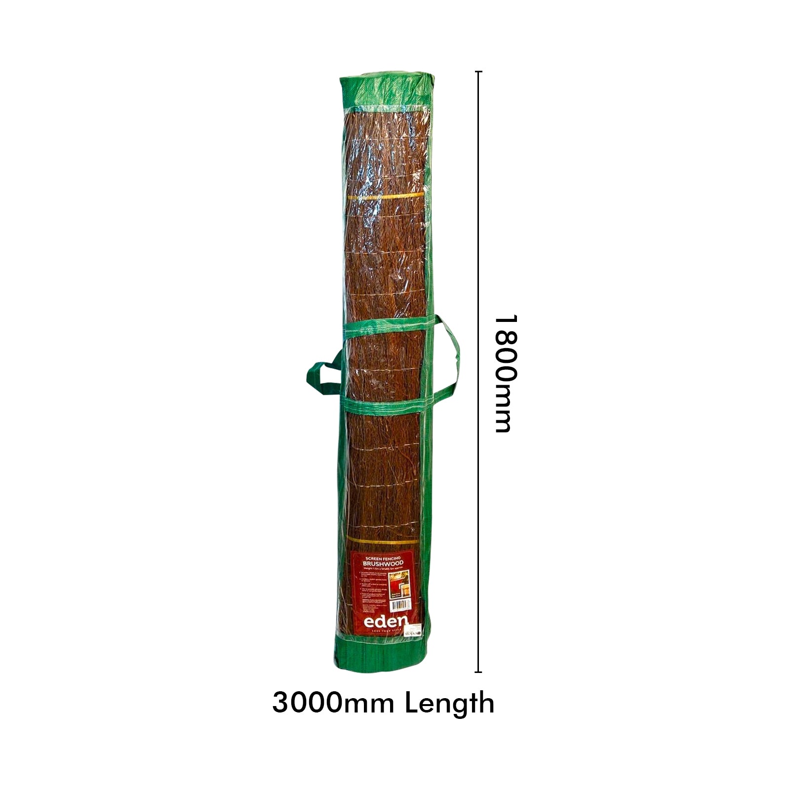 Eden brushwood screen fencing ideal for garden privacy, boundary fencing and décor