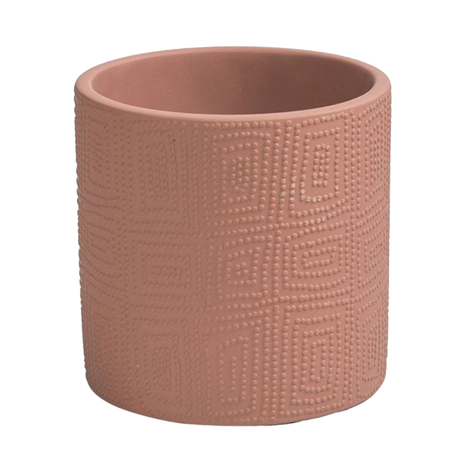 Eden 11.5cm earth matte indoor ceramic planter for small plants and modern décor