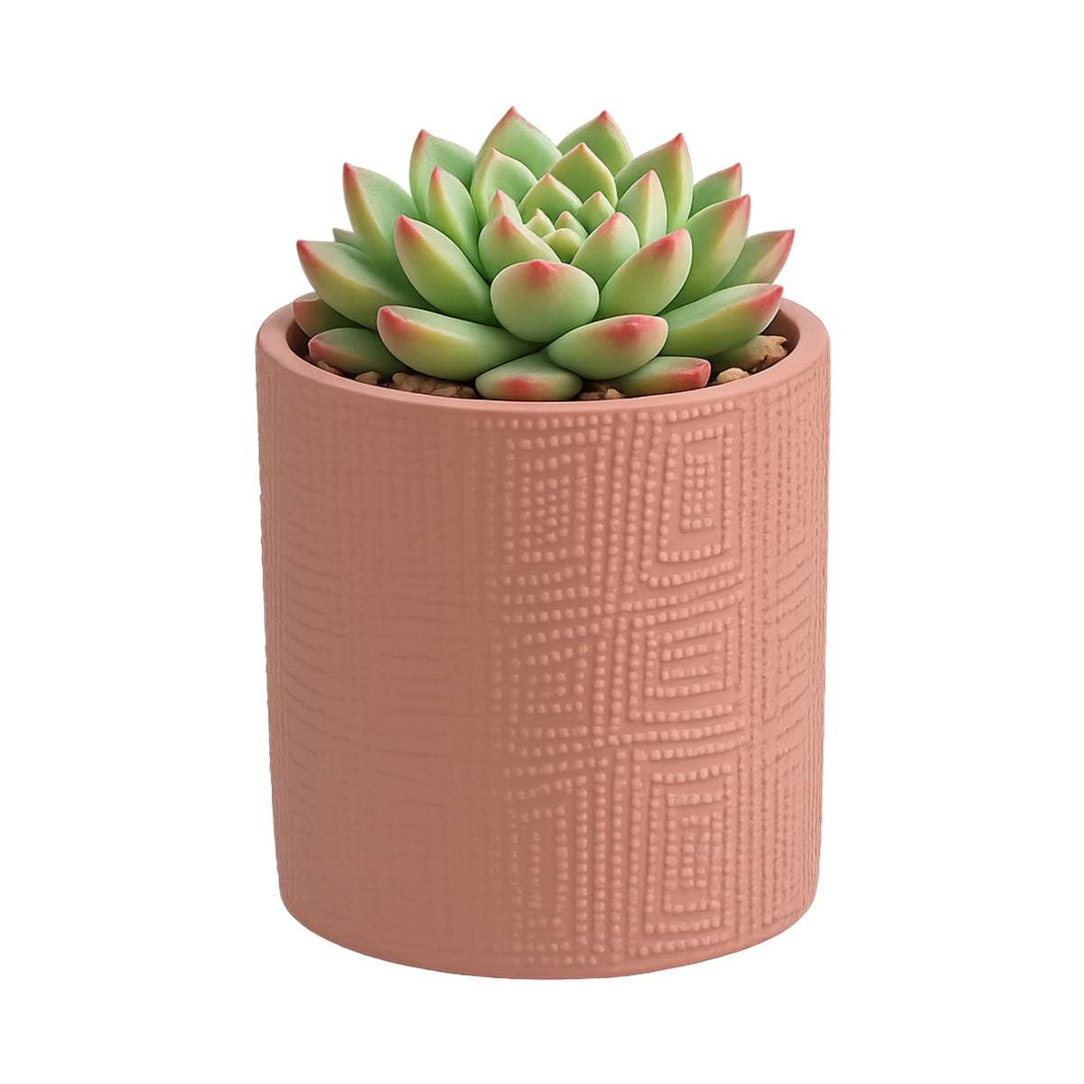 Eden 11.5cm earth matte indoor ceramic planter for small plants and modern décor