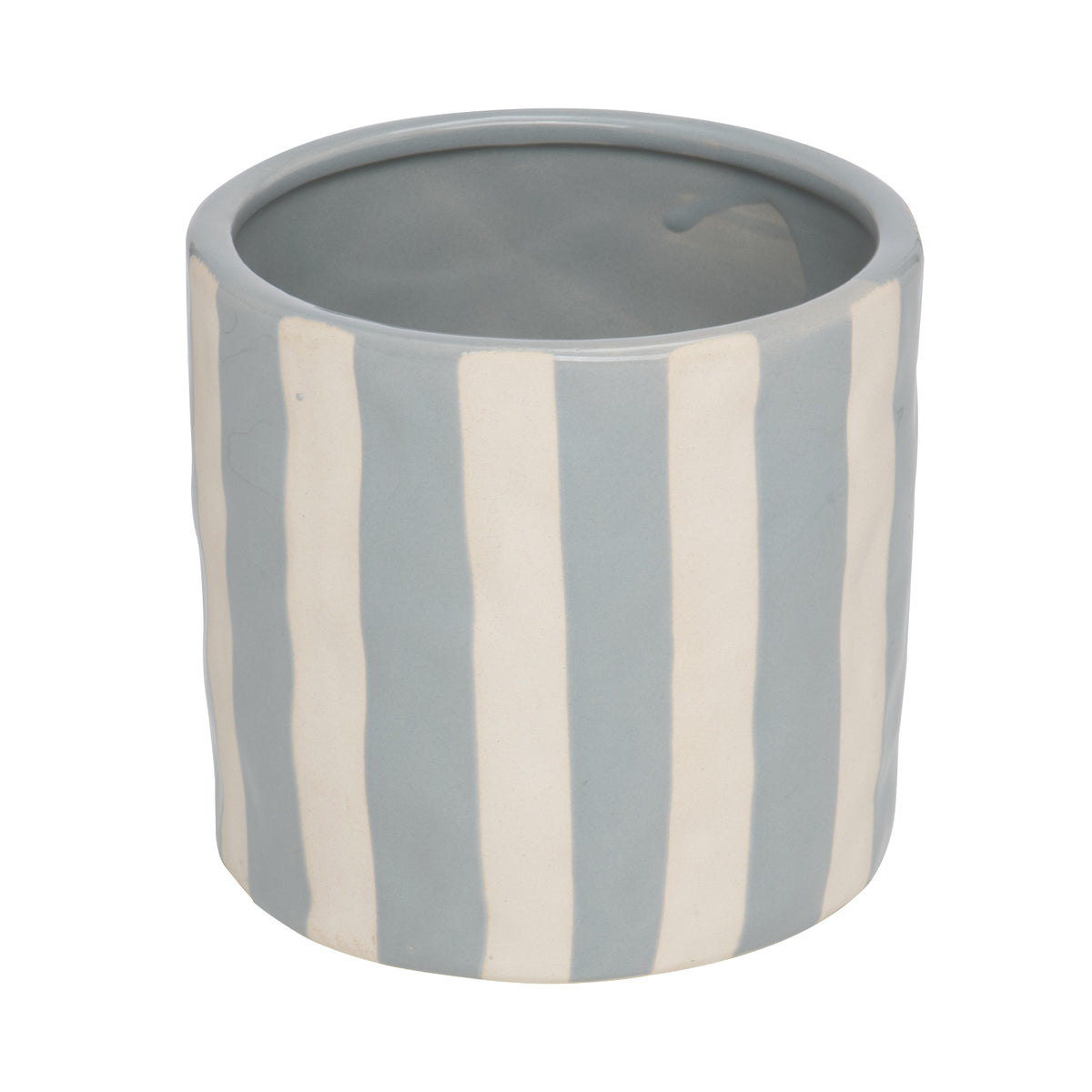Eden 14.5cm Blue Rayer Indoor Ceramic Pot
