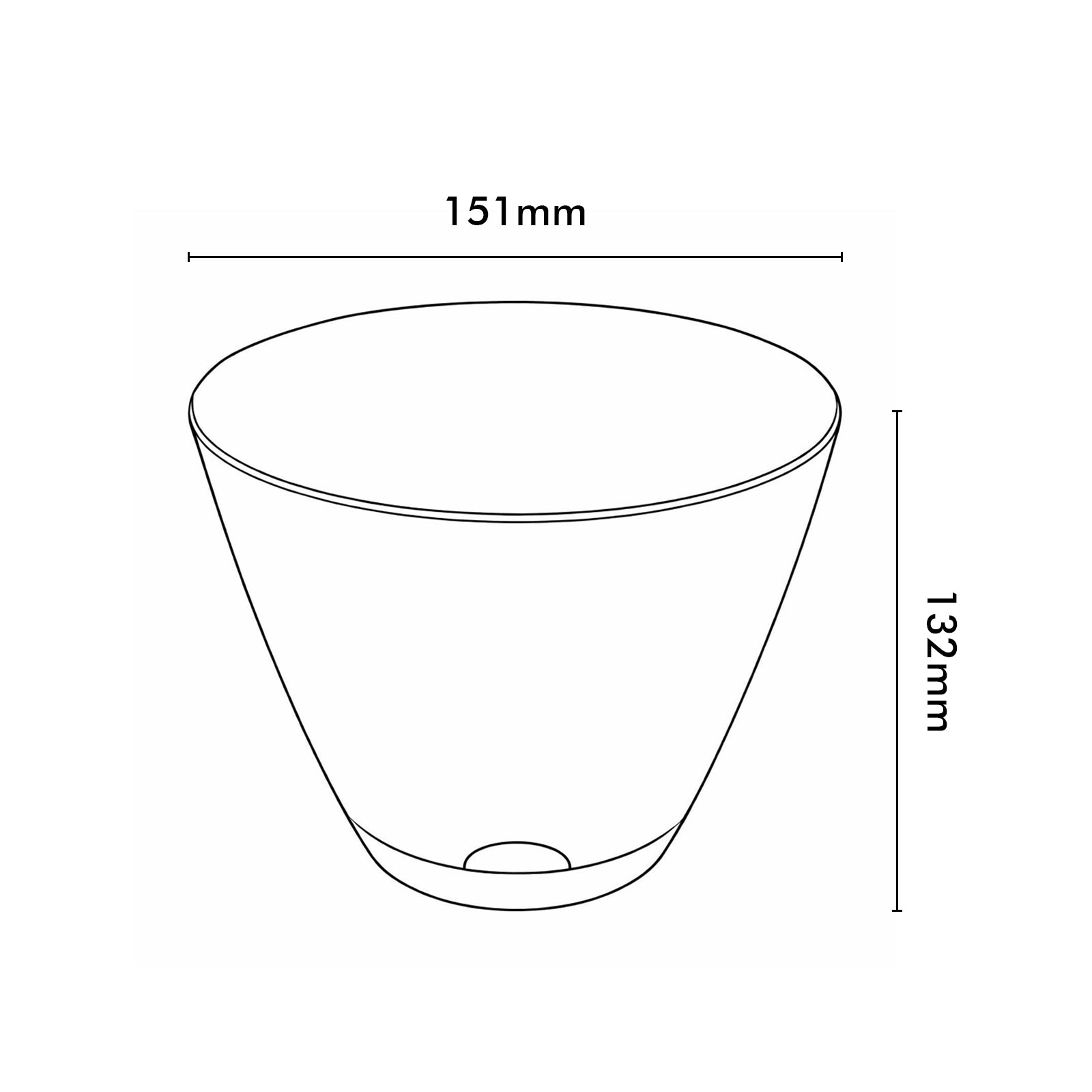 Eden grey Oslo self-watering planter for easy-care indoor and outdoor plants