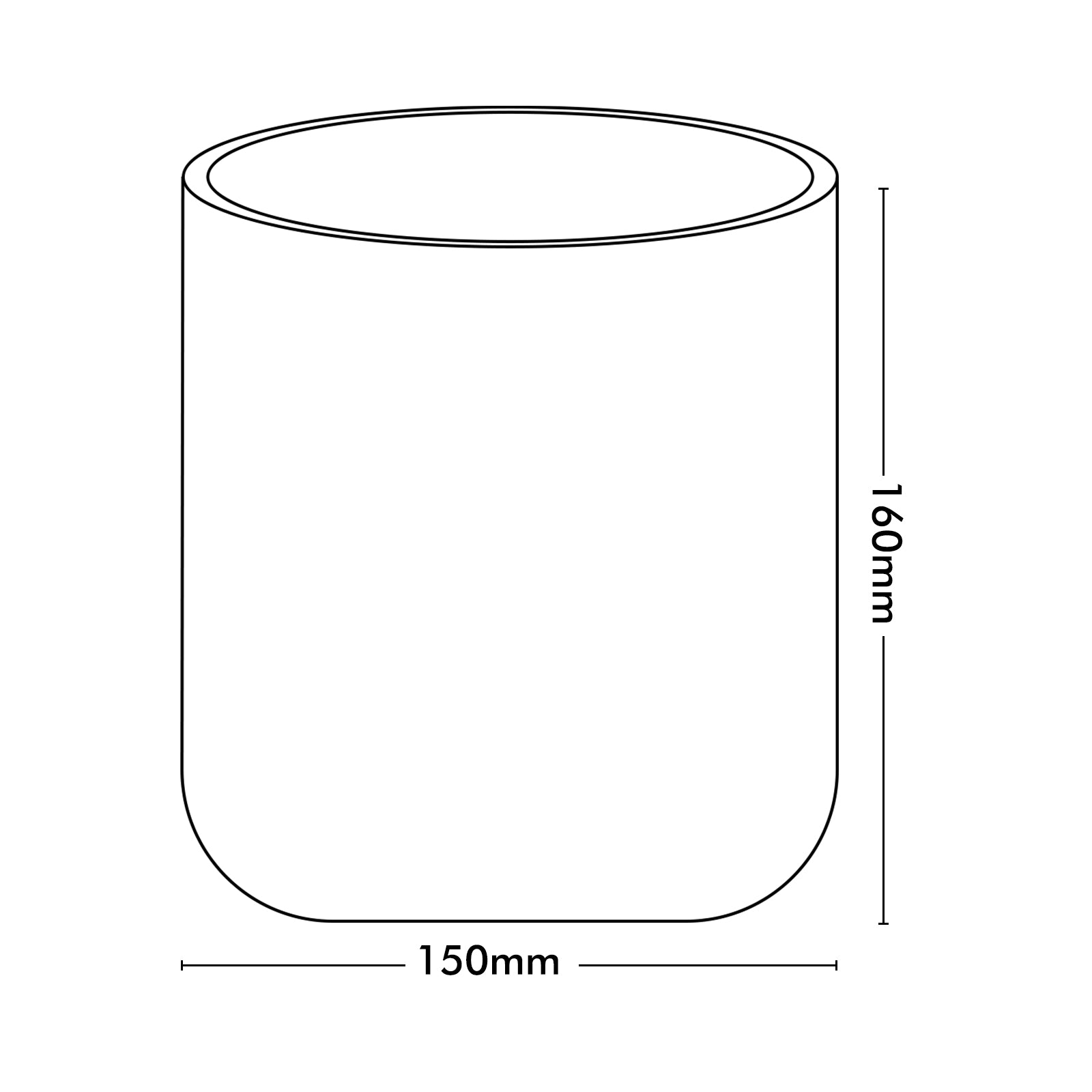 Eden 15cm white terrazzo indoor concrete planter suitable for indoor plants and décor