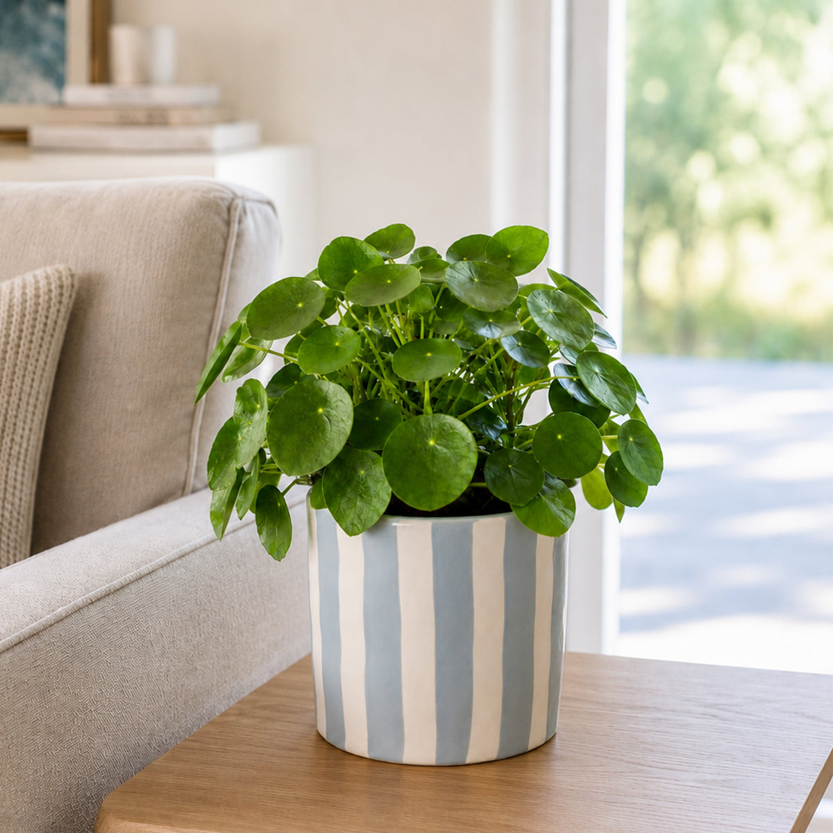 Eden 16cm Blue Rayer Indoor Ceramic Pot