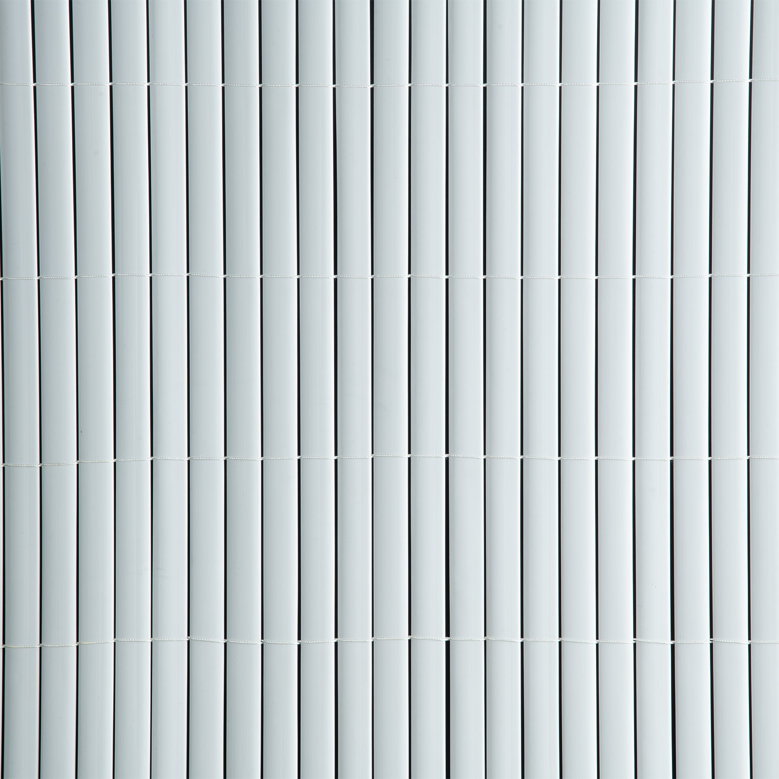 Eden 1 x 3m White PVC Balcony Screening with Capping