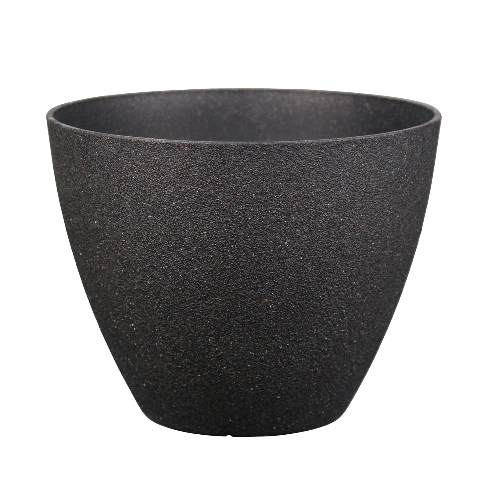 Eden 30cm black faux planter suitable for indoor and outdoor plant display