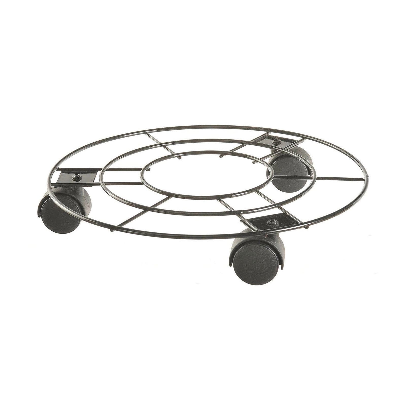 Eden 35cm round pot plant trolley suitable for large indoor and outdoor plant pots