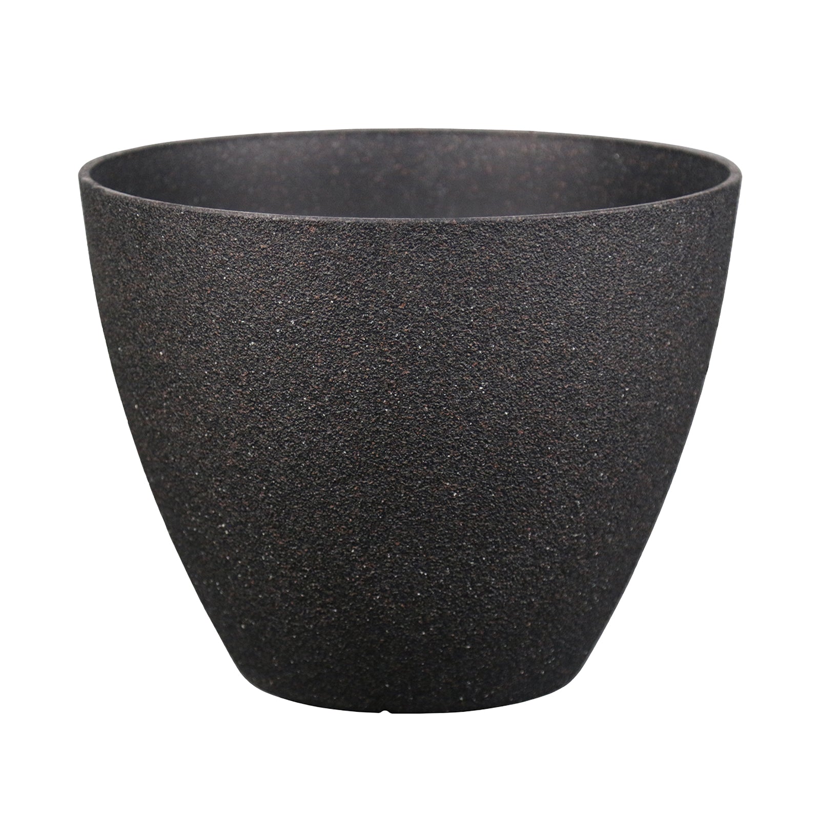 Eden 44cm black faux planter ideal for large indoor and outdoor plants